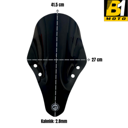 CF Moto 250SR Siperlik Camı 2020-2024 Uyumlu- Füme