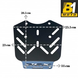 Honda PCX 125/150 Arka Çanta Demiri Siyah 2011-2024 Uyumlu