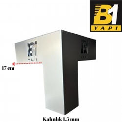 Pergola 3 Kollu Köşe Kiriş Bağlantı