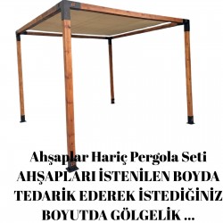 Pergola-Kamelya Baglantı Seti(Ahşaplar Hariç)