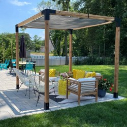 Ahşap Pergola- Kamelya Ve Bağlantı Setleri -2,4 M Yükseklik 3 *3 M Genişlik